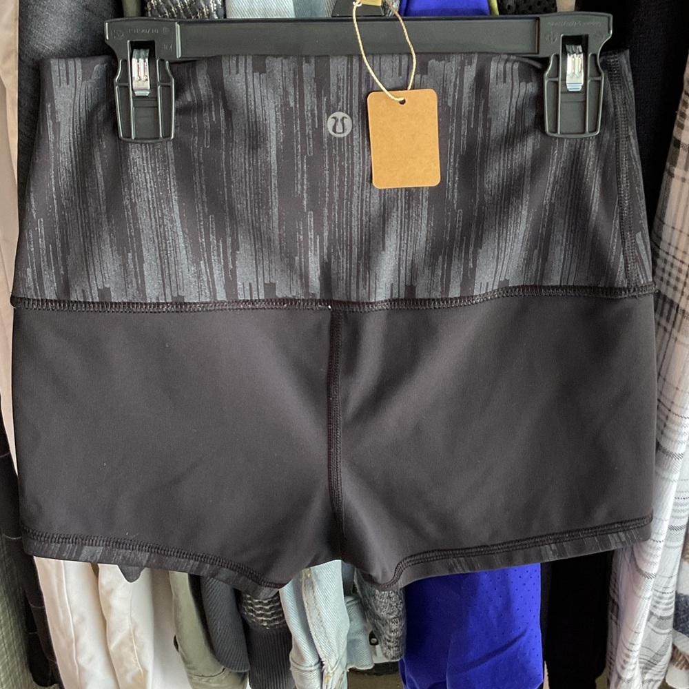 lululemon athletica Black Athletic Shorts